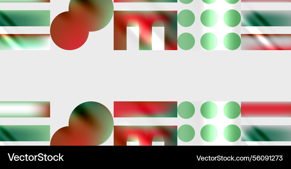 Simple shapes - circles triangles rectangles Vector Image