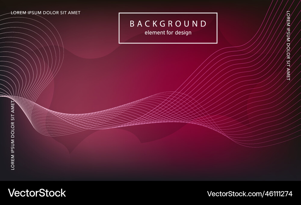 Abstract background wave element for design Abstract background wave element for design vector image