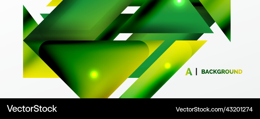 Dynamic 3d geometric abstract background Dynamic 3d geometric abstract background Vector Image