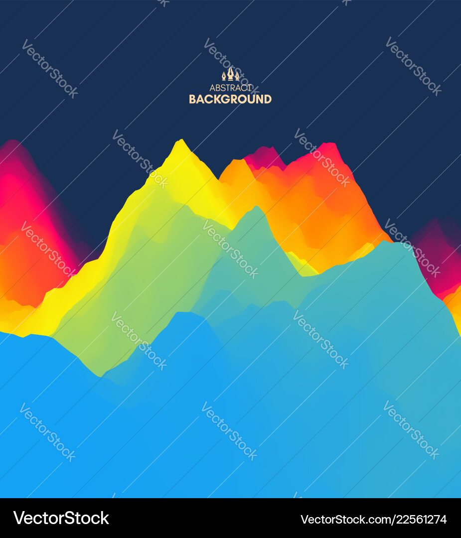 Dynamic Abstract Background vector image