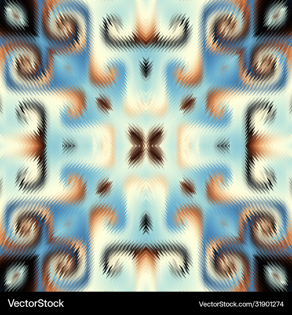 Seamless pattern background a triangles Seamless pattern background a triangles vector image