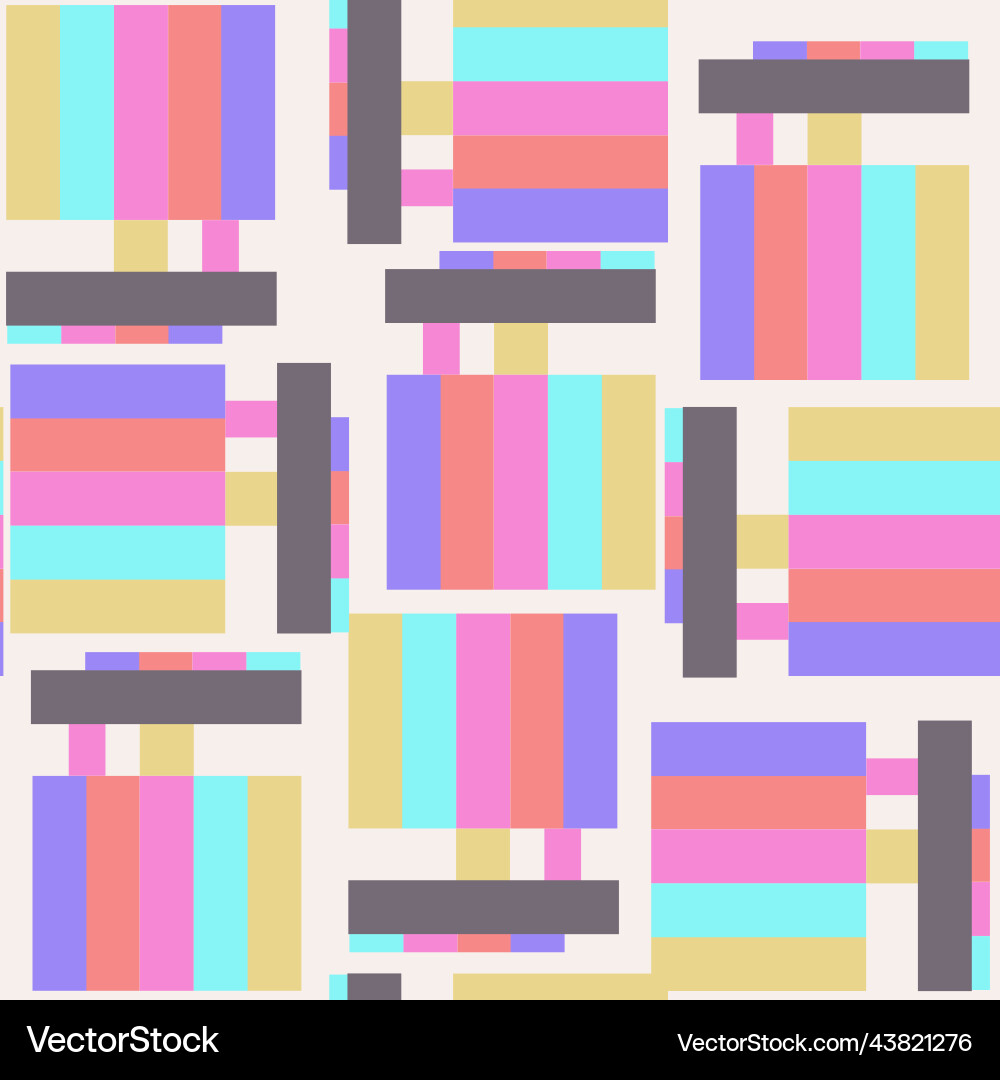 A pattern without background of colorful bright A pattern without background of colorful bright vector image