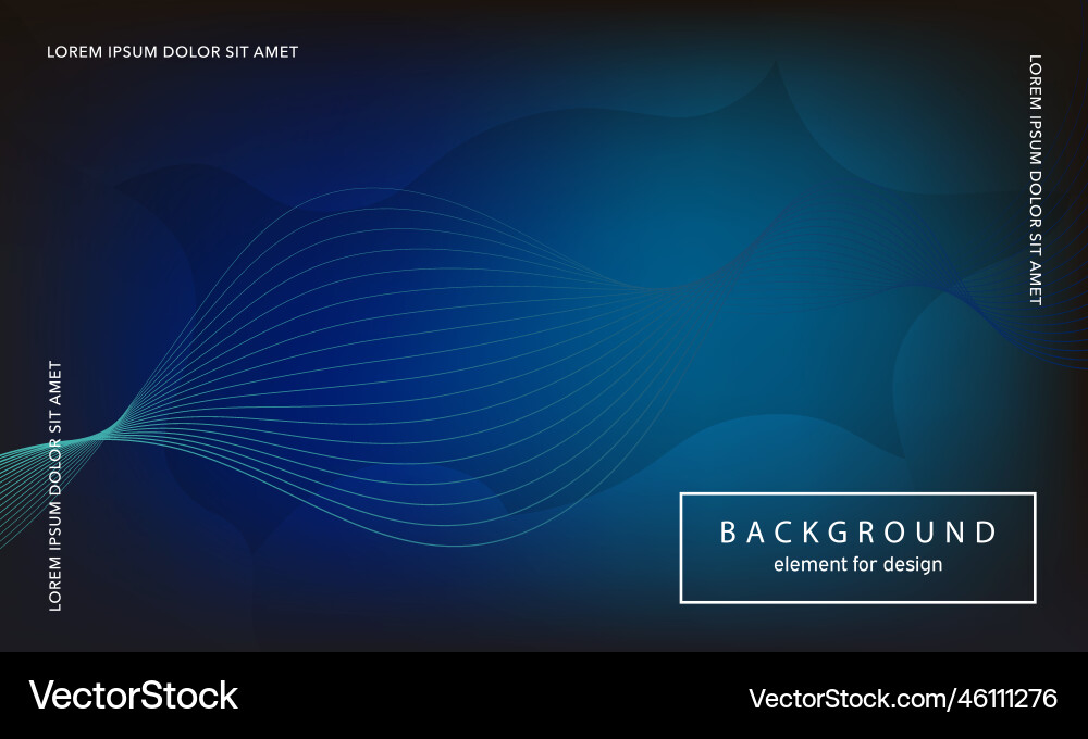 Abstract background wave element for design Abstract background wave element for design vector image