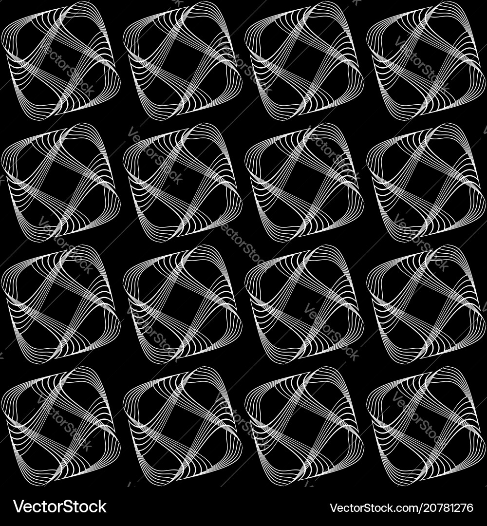 Design seamless monochrome square pattern Design seamless monochrome square pattern Vector Image