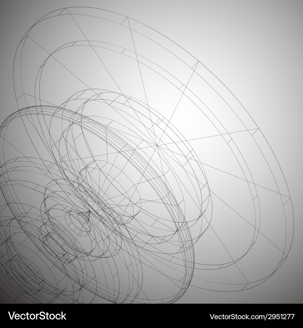 Conceptual design template abstract background Vector Image