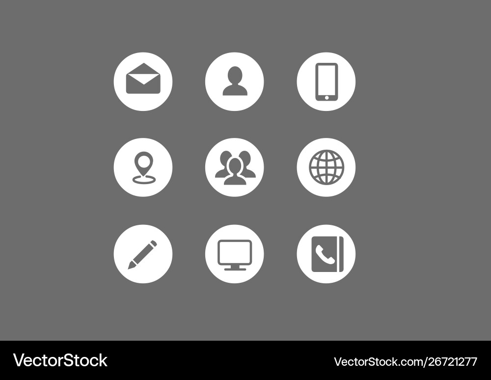 Icon image application in smartphone device Vector Image