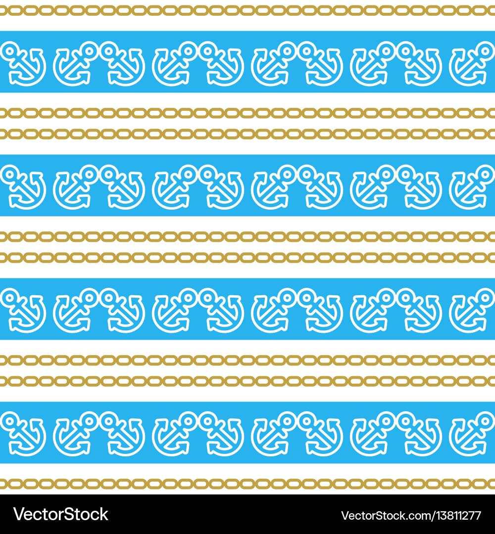 Seamless pattern with anchors ongoing backgrounds Seamless pattern with anchors ongoing backgrounds vector image