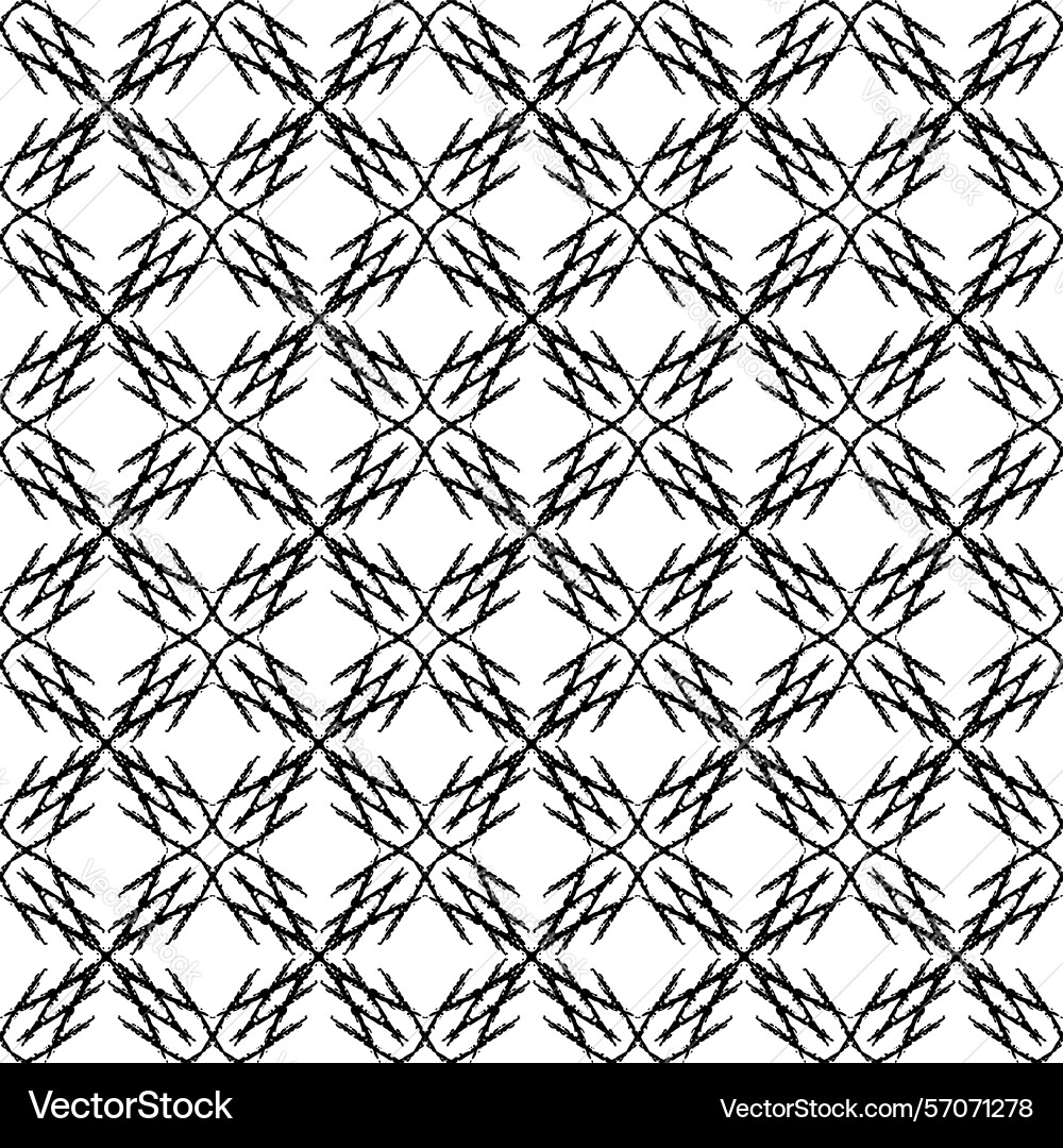 An abstract criss cross pattern design composed vector image