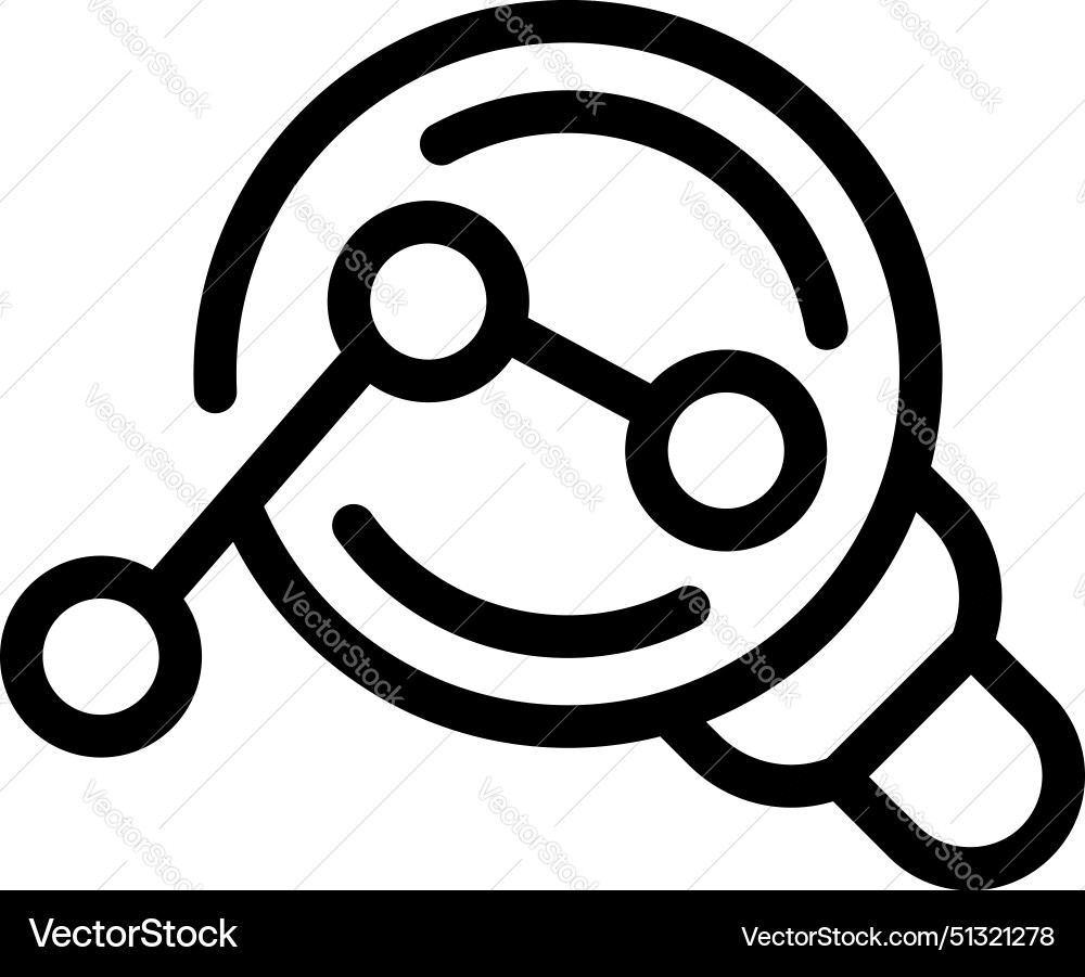 Continuous learning program icon outline Continuous learning program icon outline vector image