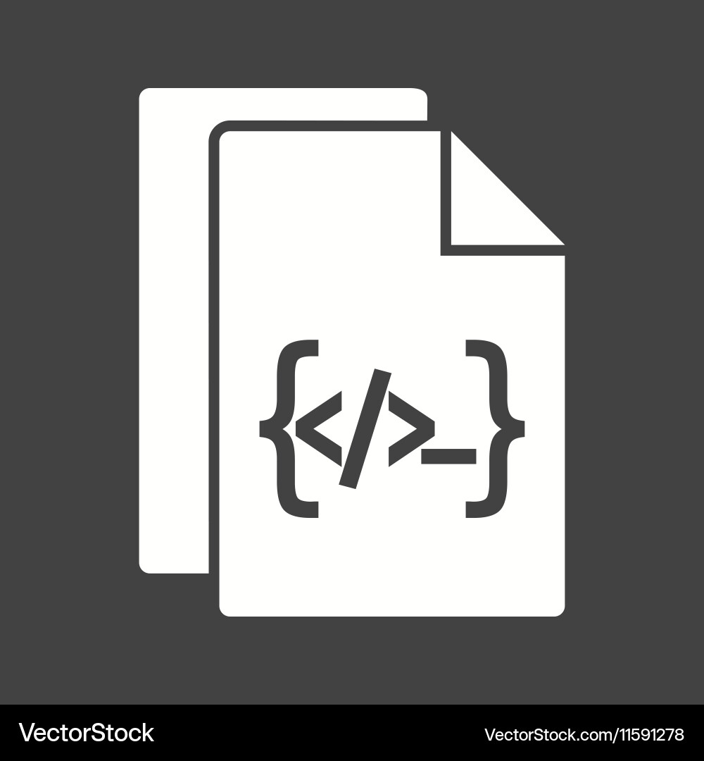 Programming documentation vector image
