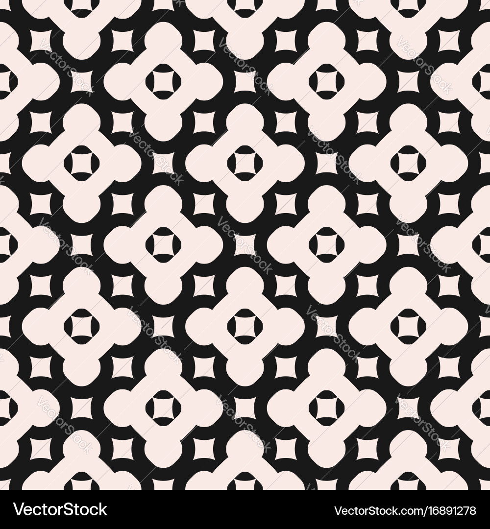 Seamless pattern diagonal grid repeat tiles Vector Image