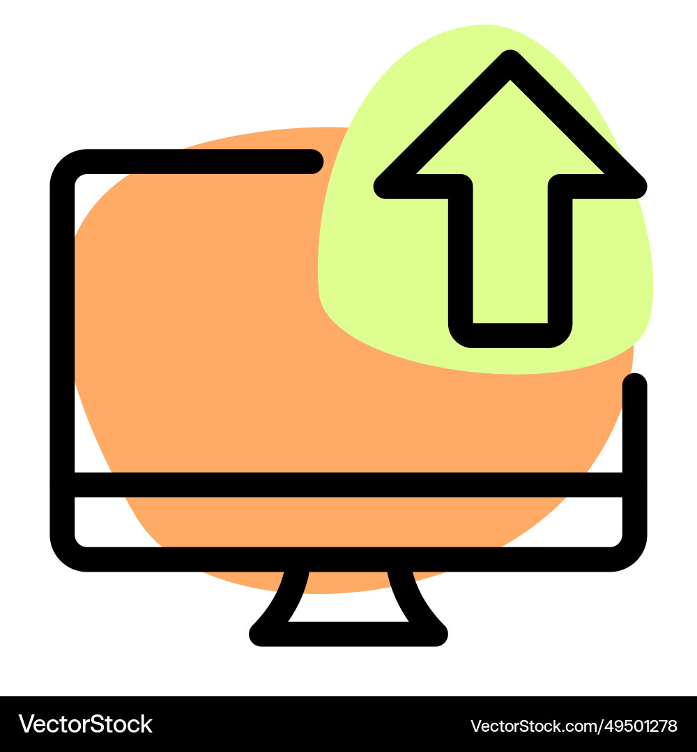 Transferring data or files to another device vector image