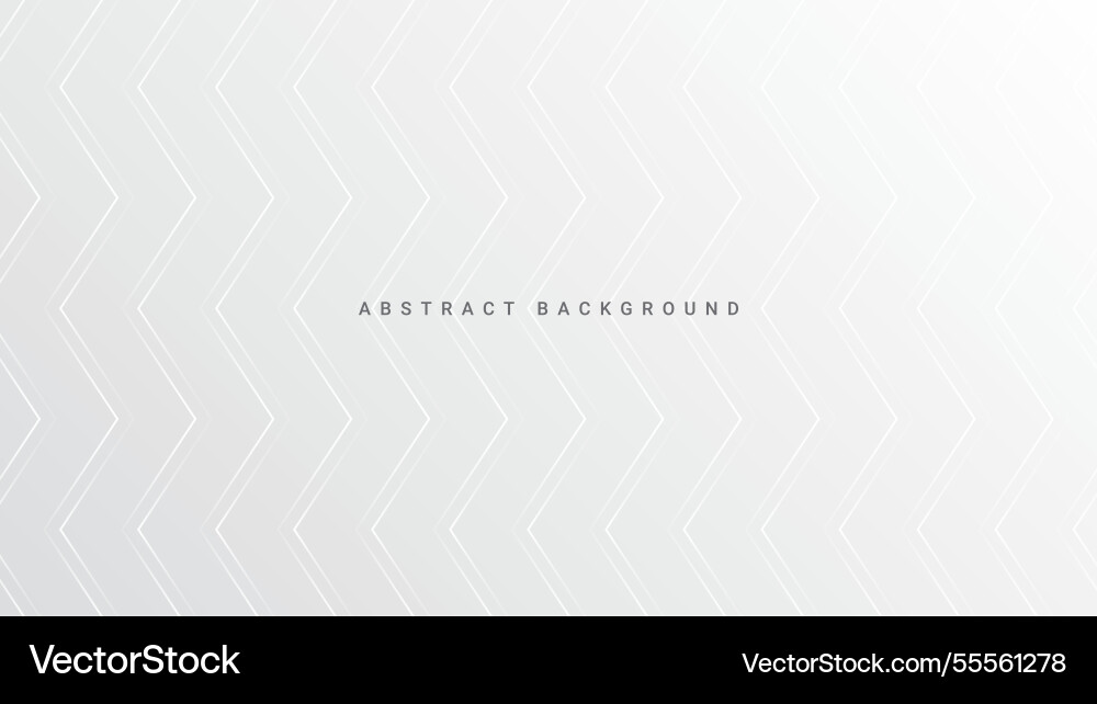 White abstract background with zigzag lines White abstract background with zigzag lines Vector Image