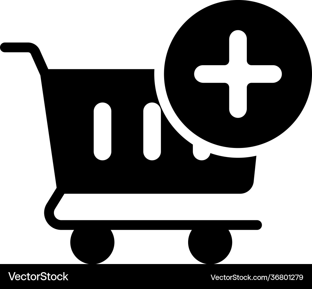 Add to cart vector image
