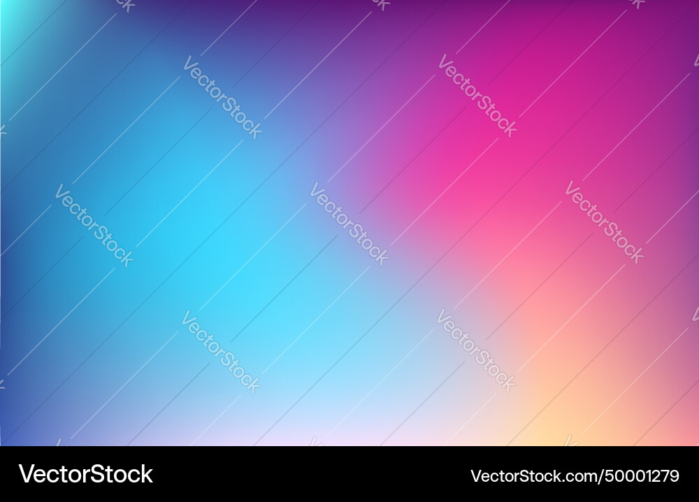 Gradient abstract background blurred colorful vector image