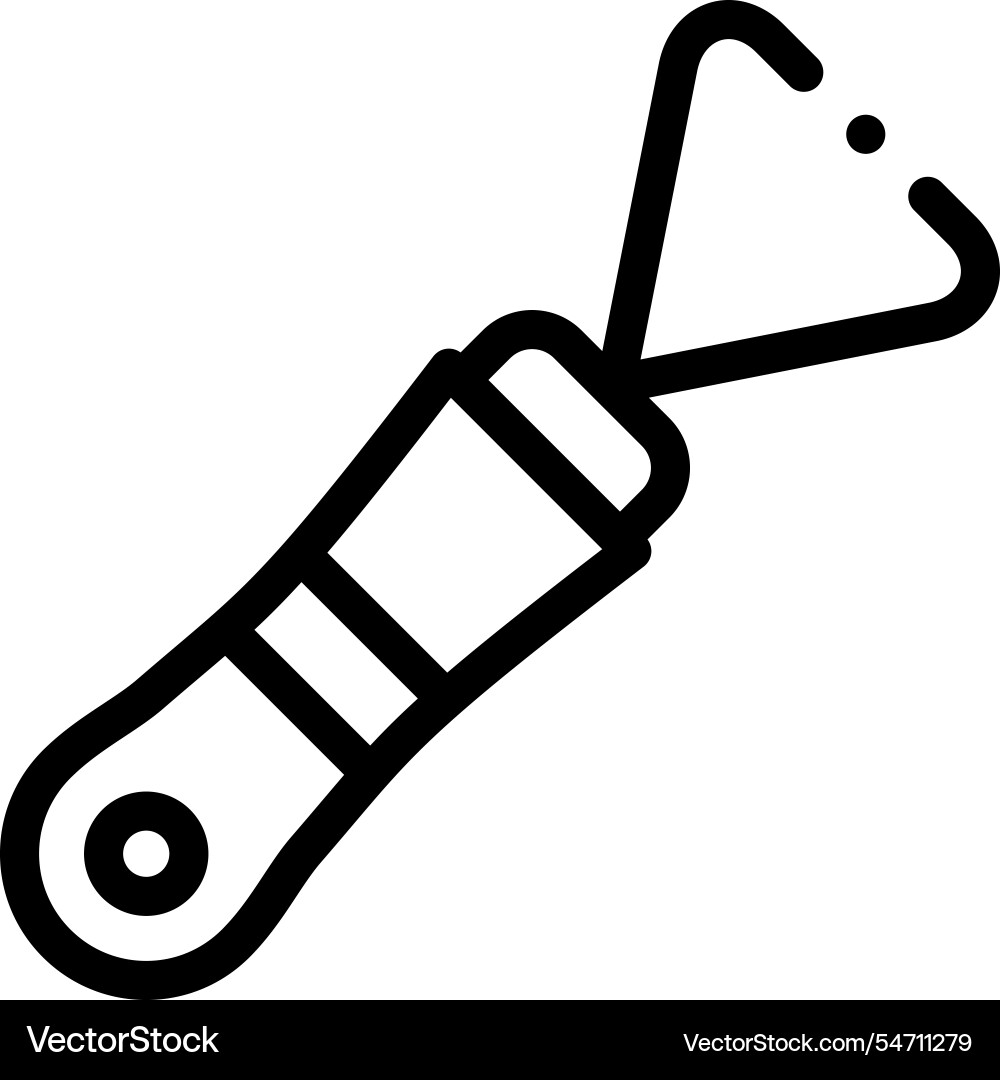 Lorry icon thin linear style design isolated vector image