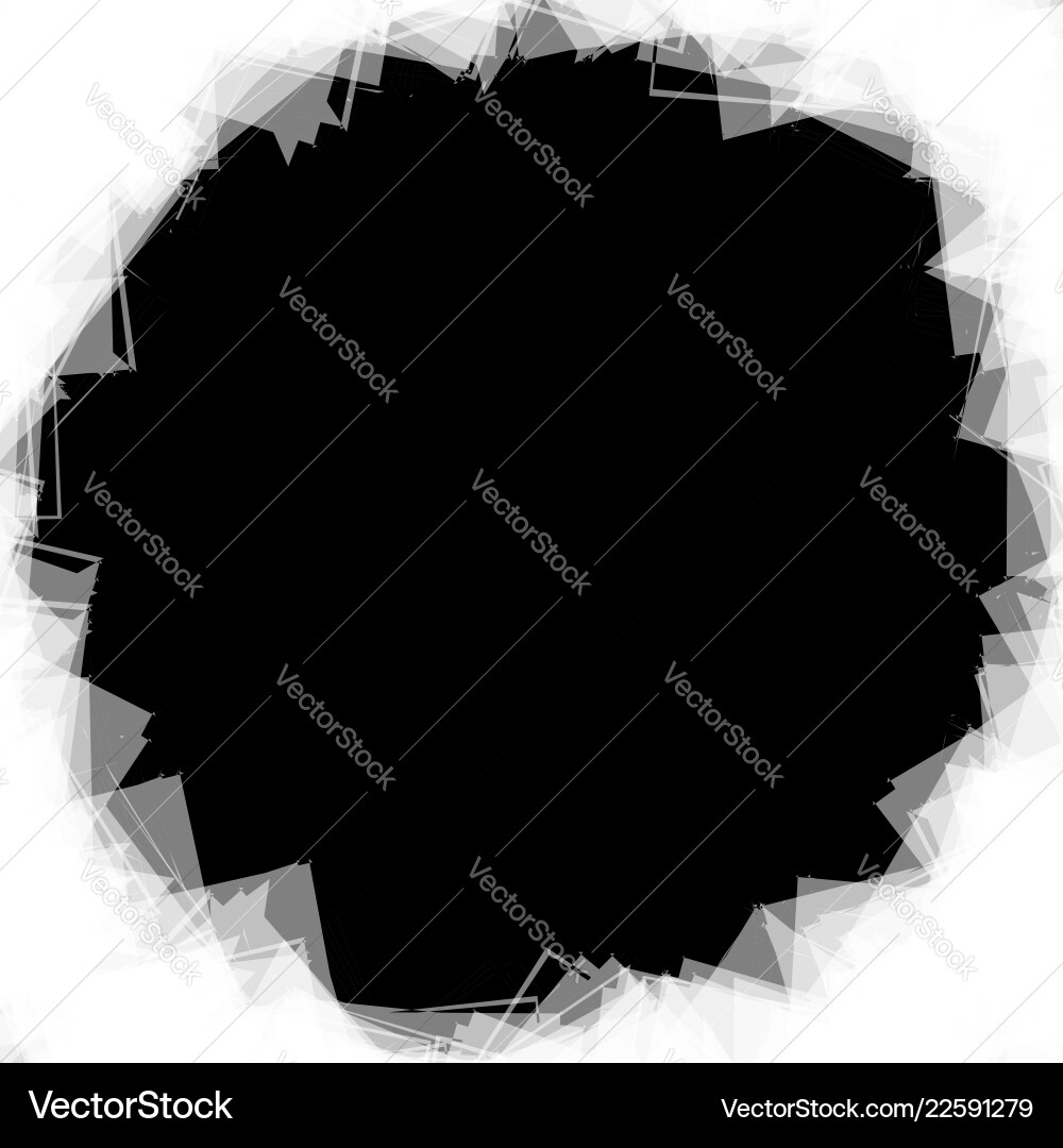 Random scattered shapes can be used as a frame Random scattered shapes can be used as a frame vector image