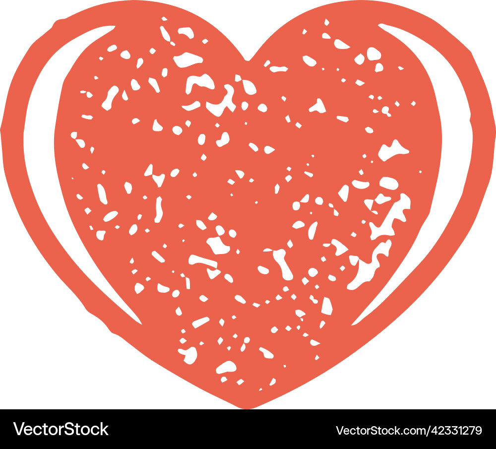 Rote Leidenschaft Herz dekorative Form Symbol der Liebe Rote Leidenschaft Herz dekorative Form Symbol der Liebe vektorbild