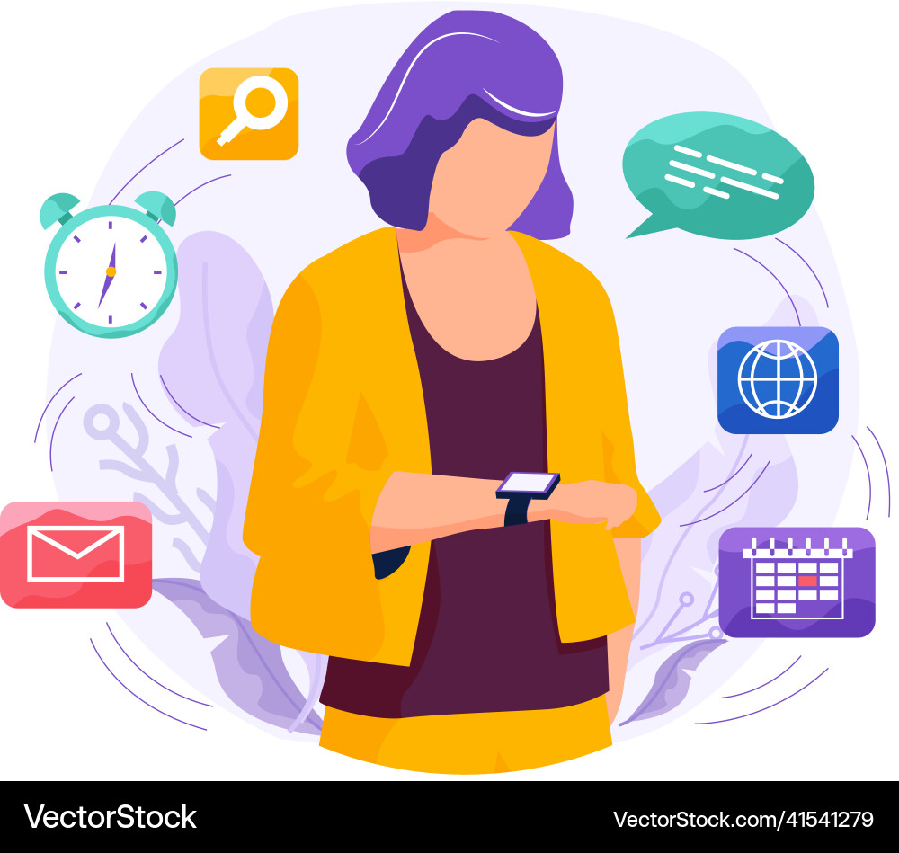 Speaker recognition vote controlled smart vector image