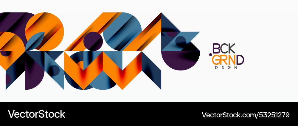 Trendy triangles lines round elements and circles Trendy triangles lines round elements and circles vector image
