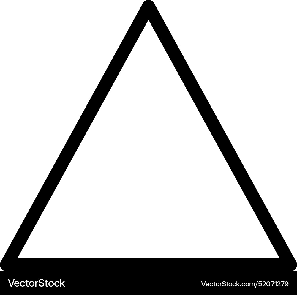 Upload outline icon symbol image Vector Image