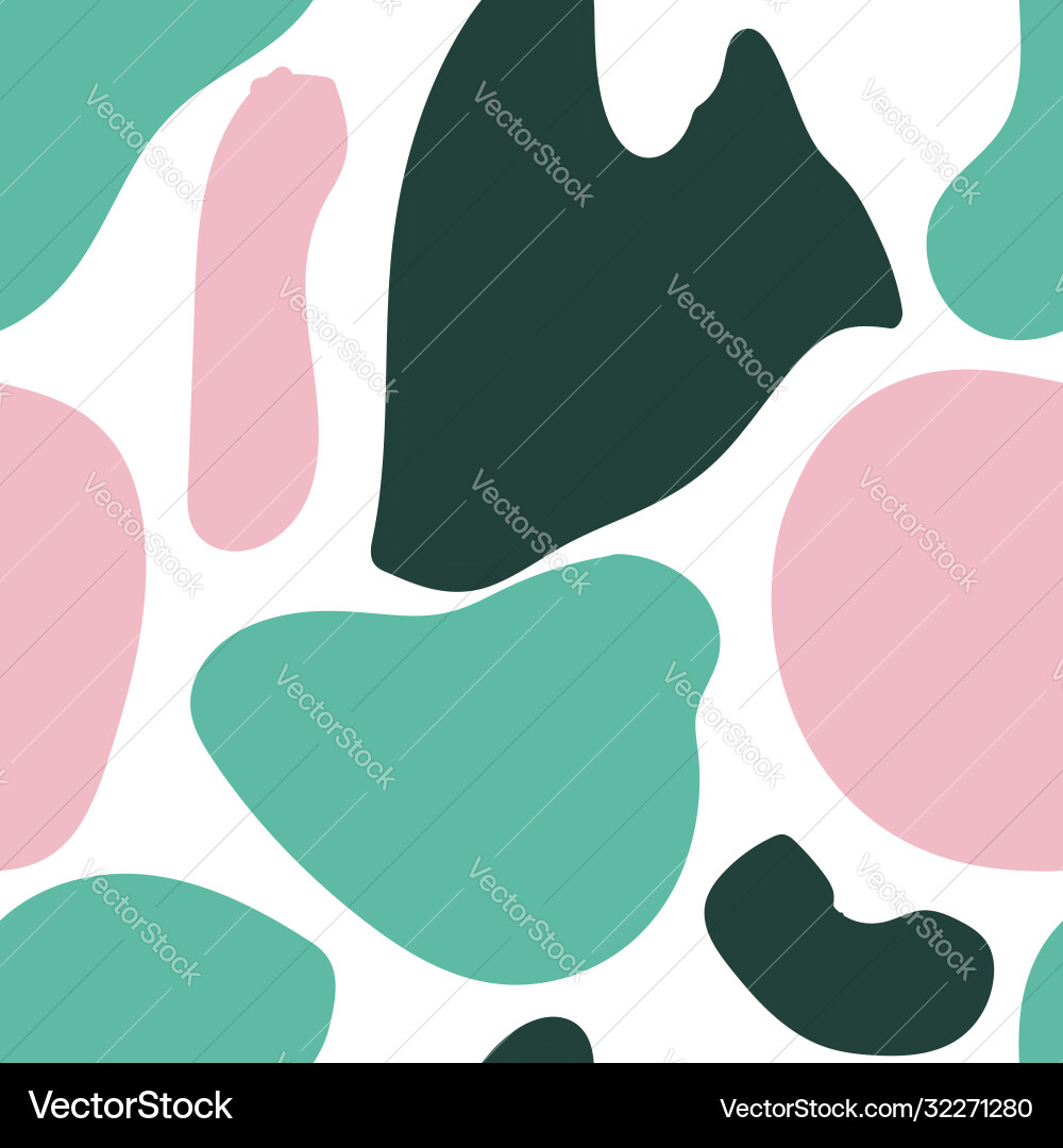 Colorful abstract figures repeat pattern print Colorful abstract figures repeat pattern print vector image