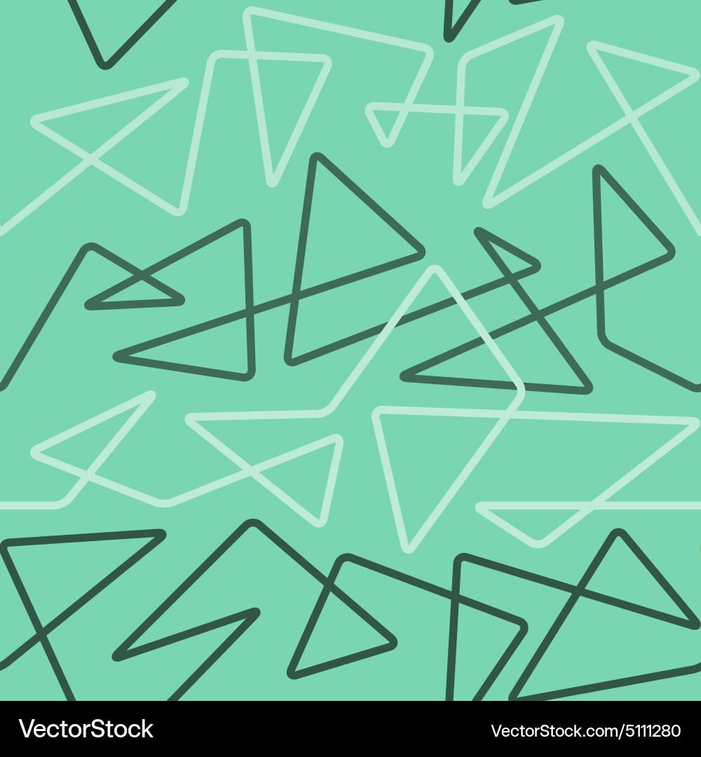 Thin line seamless pattern vector image