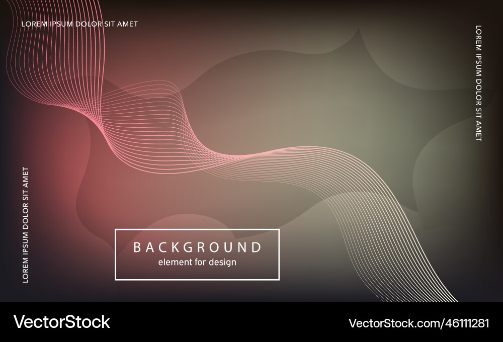 Abstract background wave element for design Abstract background wave element for design vector image