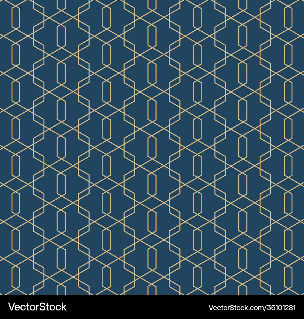 Abstract geometric pattern with lines Vector Image