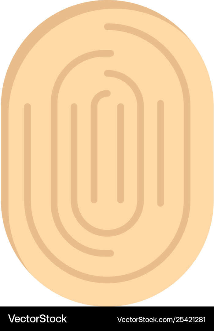 Fingerprint identity recognition scan scanner Fingerprint identity recognition scan scanner Vector Image