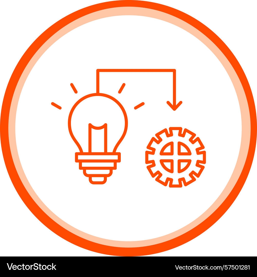 Implementation icon Vector Image