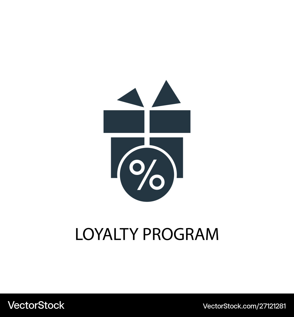Loyalität Programm Icon - Rewards Vektorbild