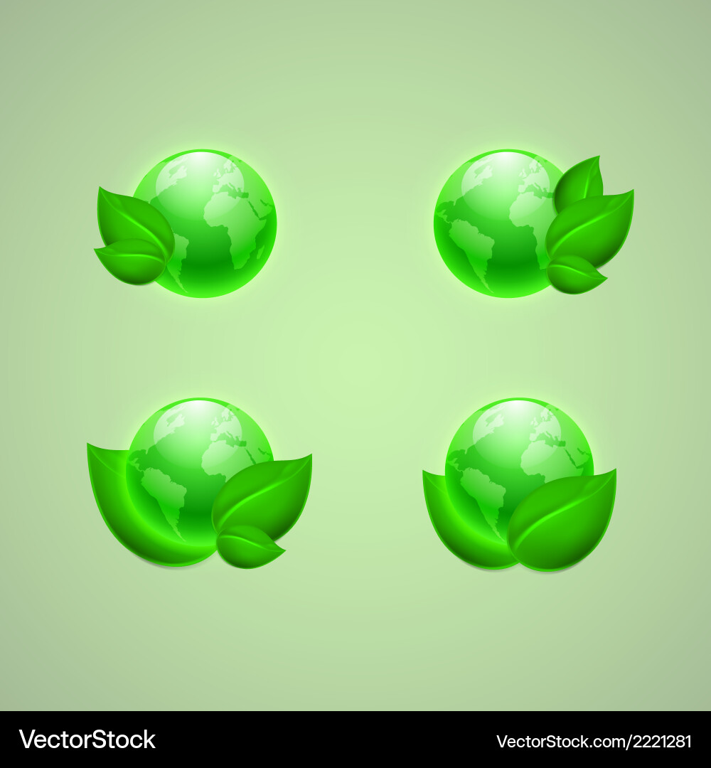 Set of icons for app or web design vector image
