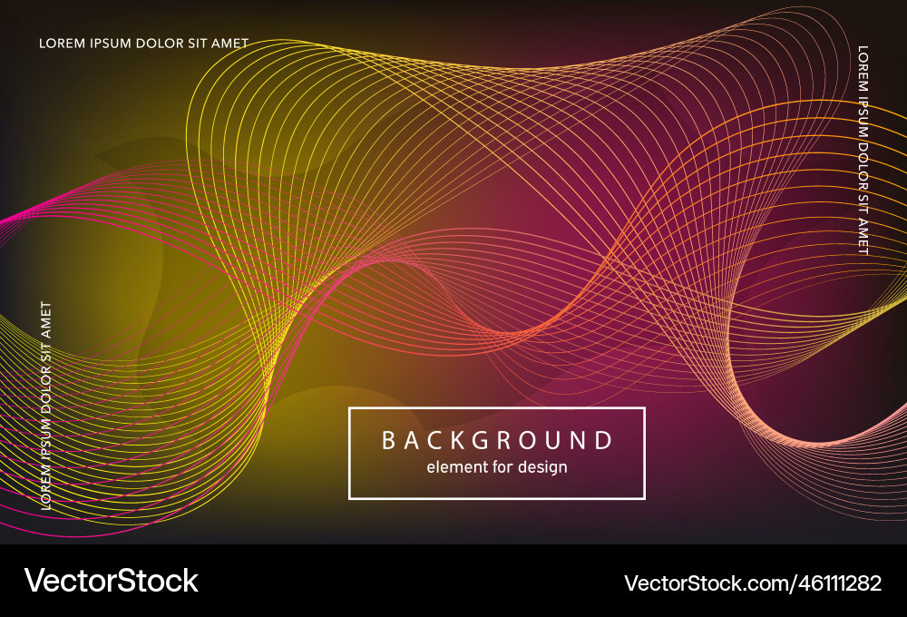 Abstract background wave element for design Abstract background wave element for design vector image