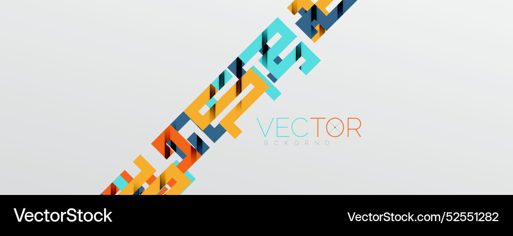 Color bend lines with shadow texture effect Vector Image