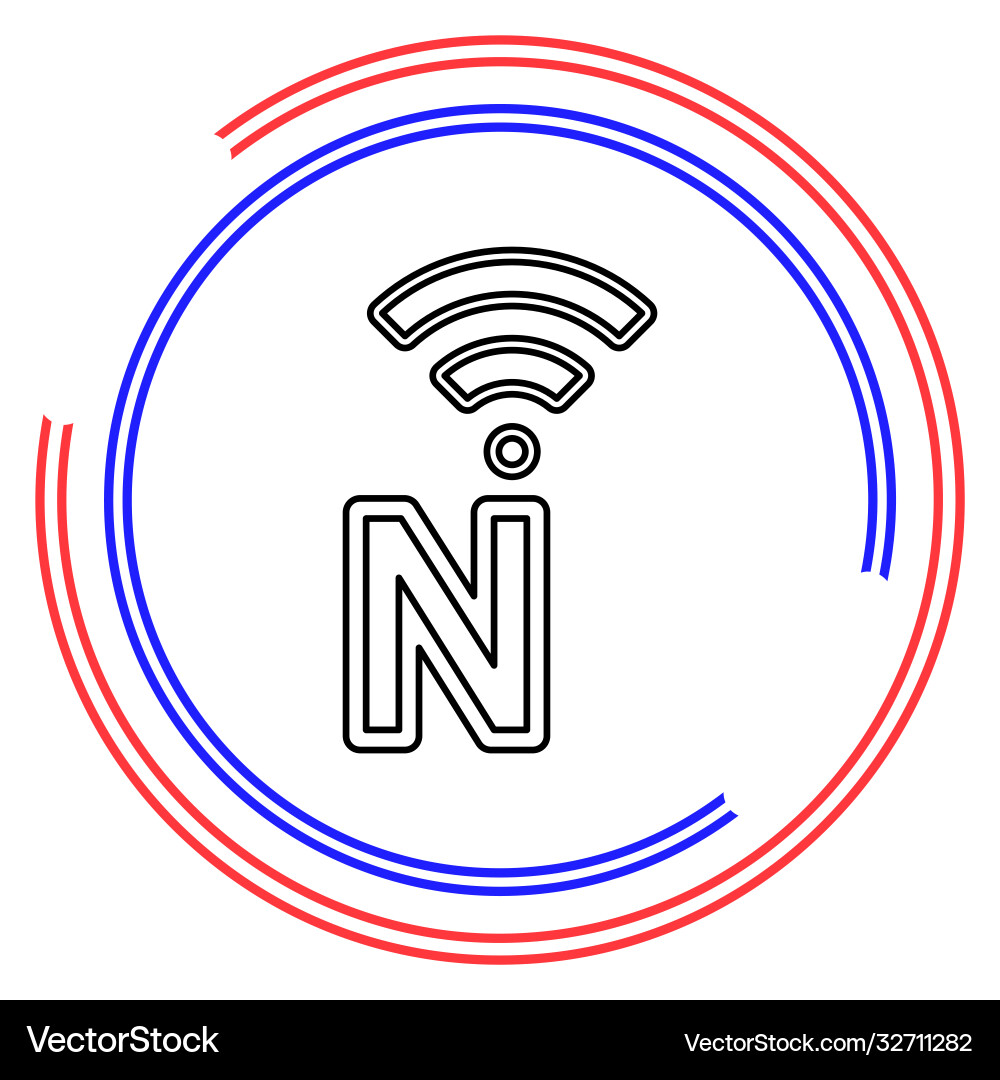 Network icon - networking concept Vector Image