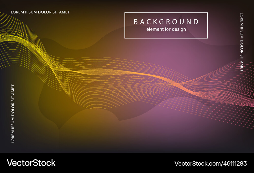 Abstract background wave element for design Abstract background wave element for design vector image