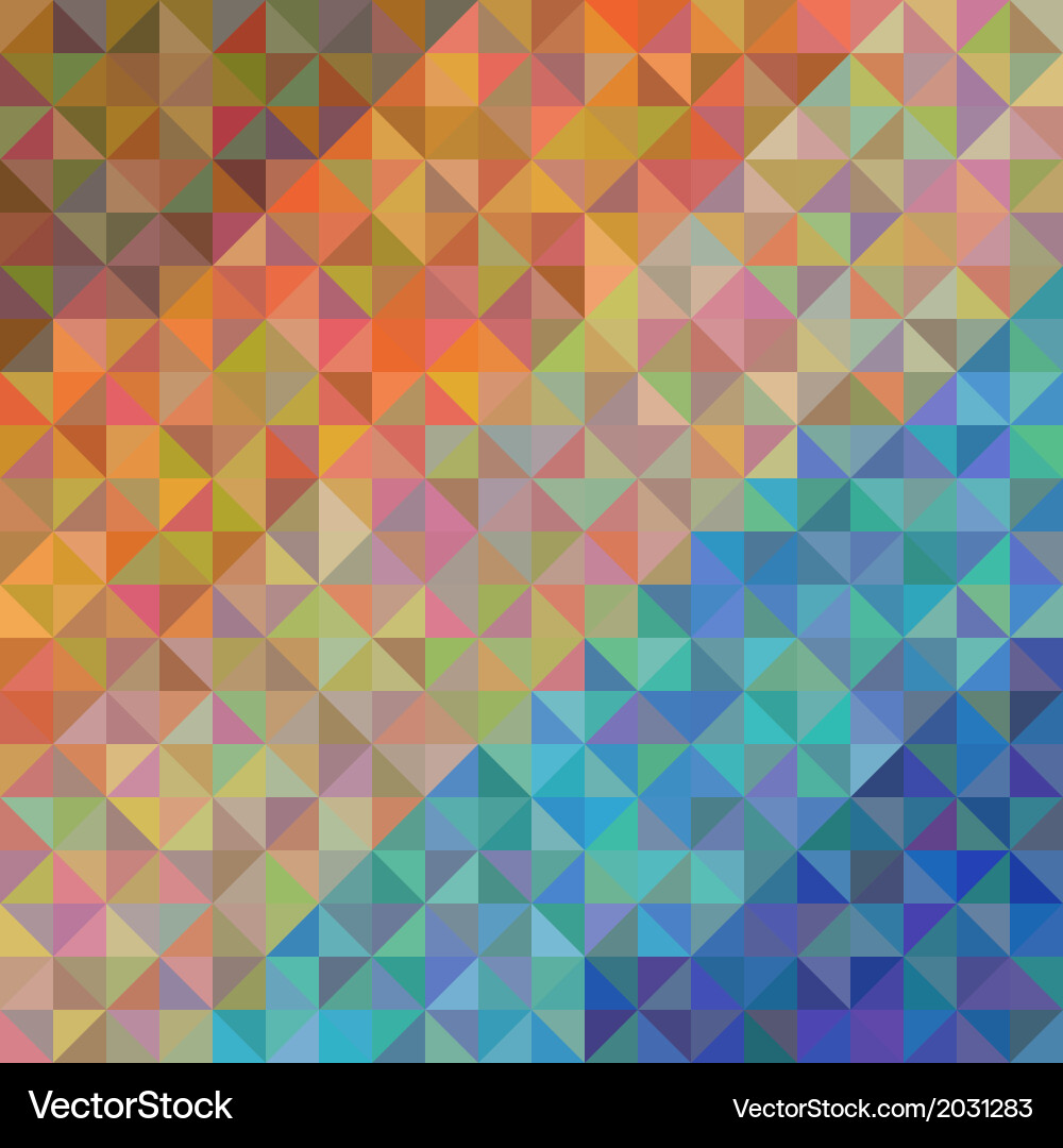 Geometric Triangle Pattern vector image