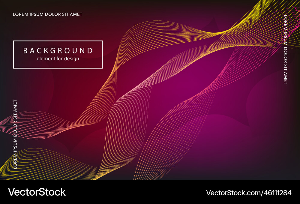 Abstract background wave element for design Abstract background wave element for design vector image