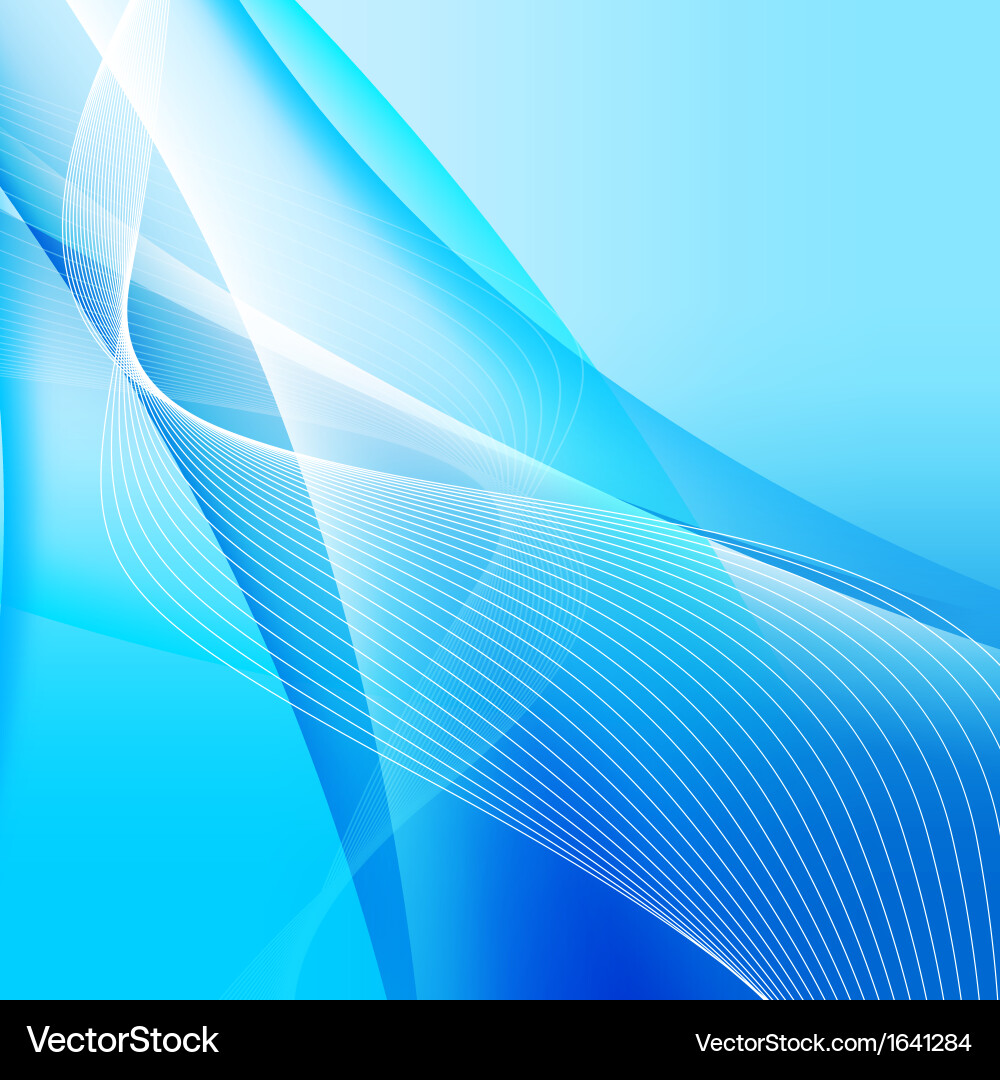 Abstract background with wave vector image