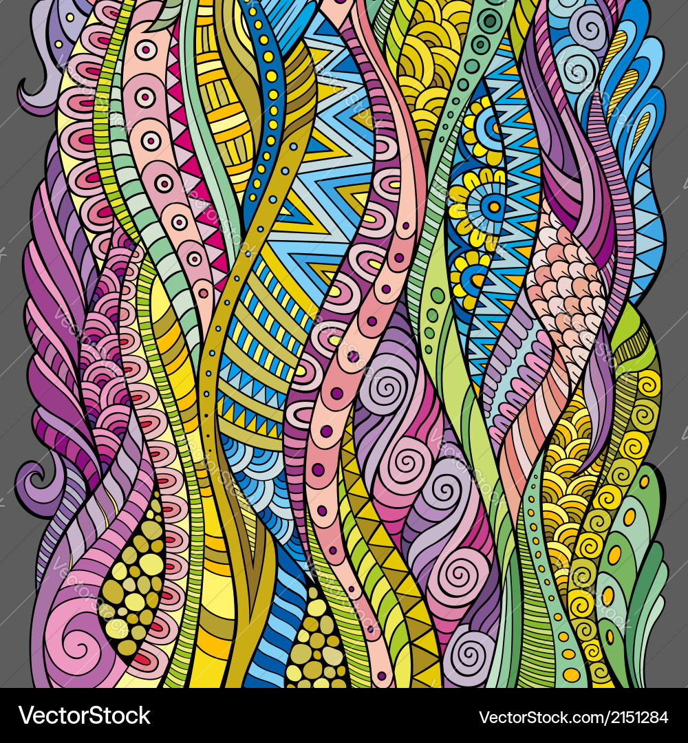 Abstract decorative waves background Royalty Free Vector