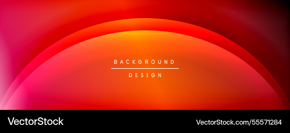Bright rainbow style color gradient with curve Vector Image