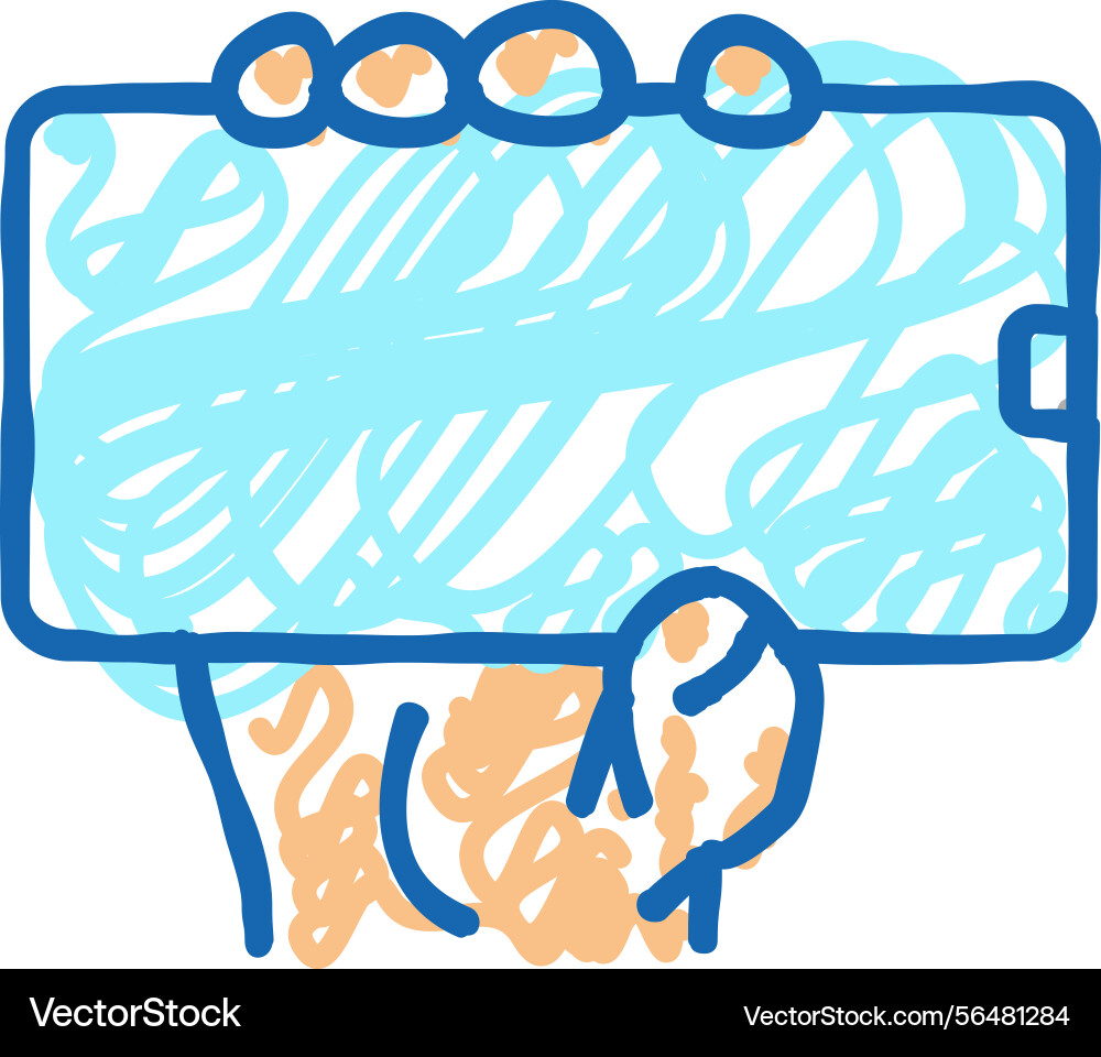 Showing digital image on smartphone display icon Showing digital image on smartphone display icon vector image