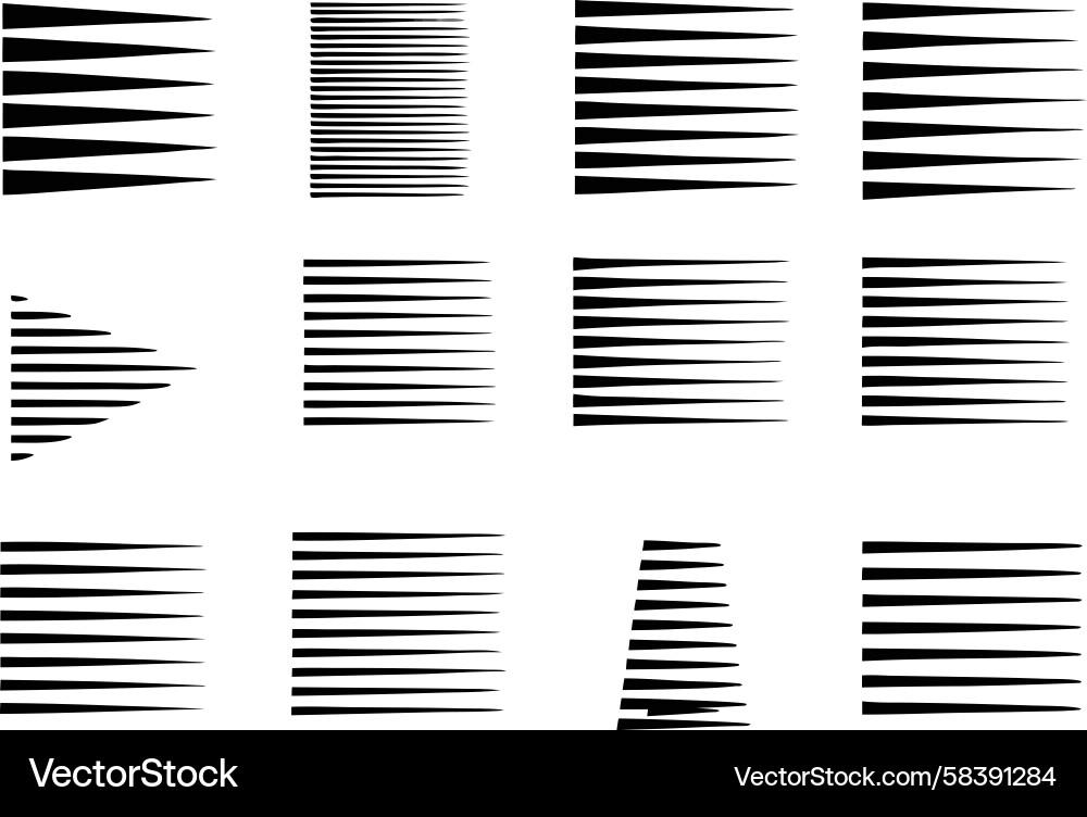 Speed Lines - Dynamic Motion Vector Image
