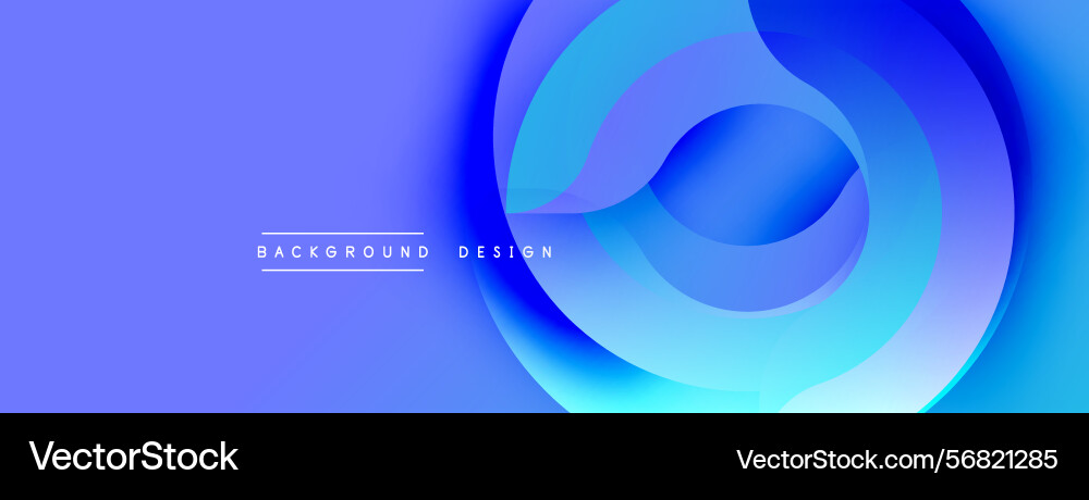 Abstract blue layers create dynamic visual flow Abstract blue layers create dynamic visual flow Vector Image