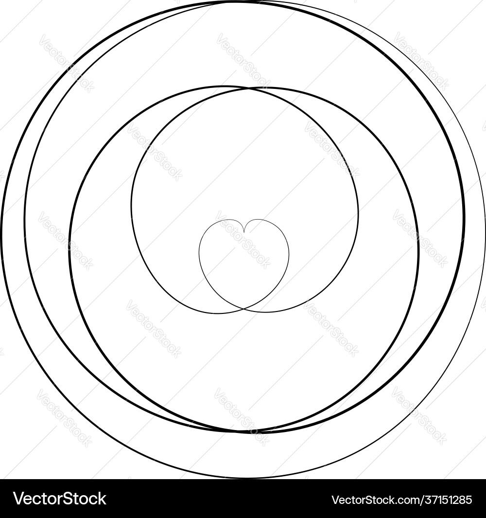 Abstract geometric lineart lines design element Abstract geometric lineart lines design element vector image