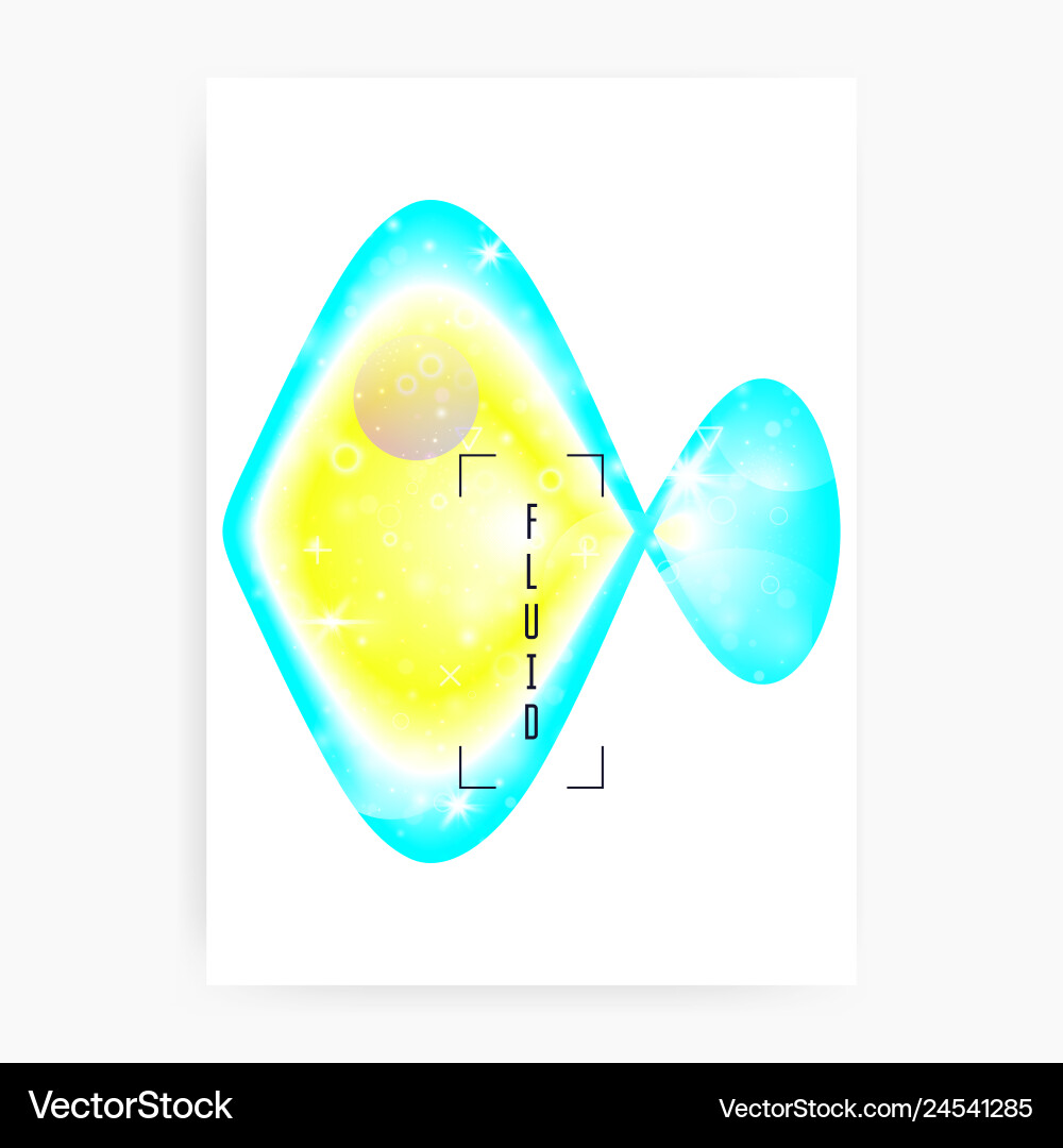 Fluid dynamic with shapes and elements Fluid dynamic with shapes and elements Vector Image