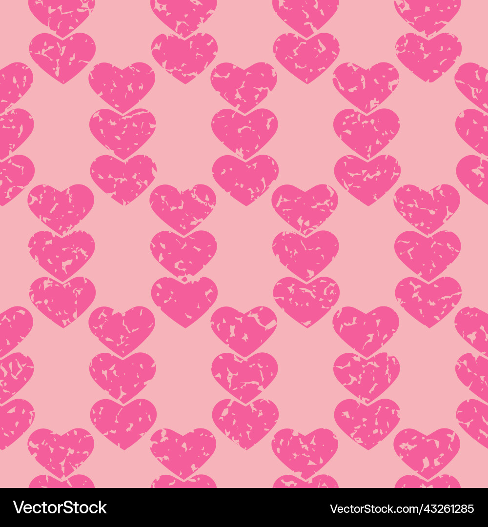 Heart seamless pattern for package design Heart seamless pattern for package design vector image