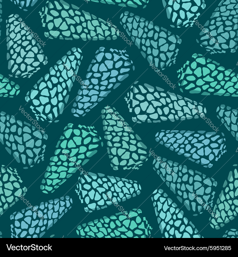 Leopard Shell Pattern Vector Image