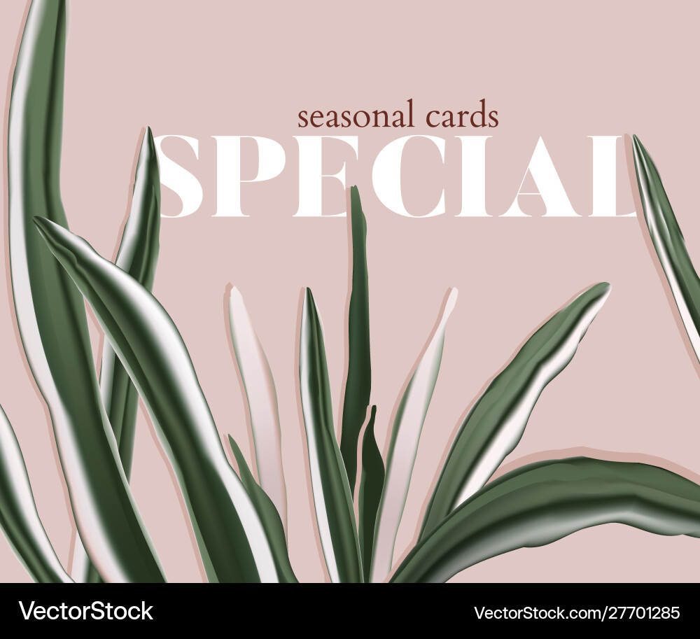 Minimalistische florale Palme Einladungskarte Minimalistische florale Palme Einladungskarte vektorbild